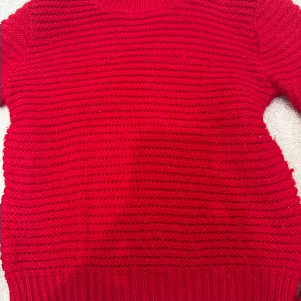 Mayoral girls red ribbed sweater, size 12 - Picture 6 of 6